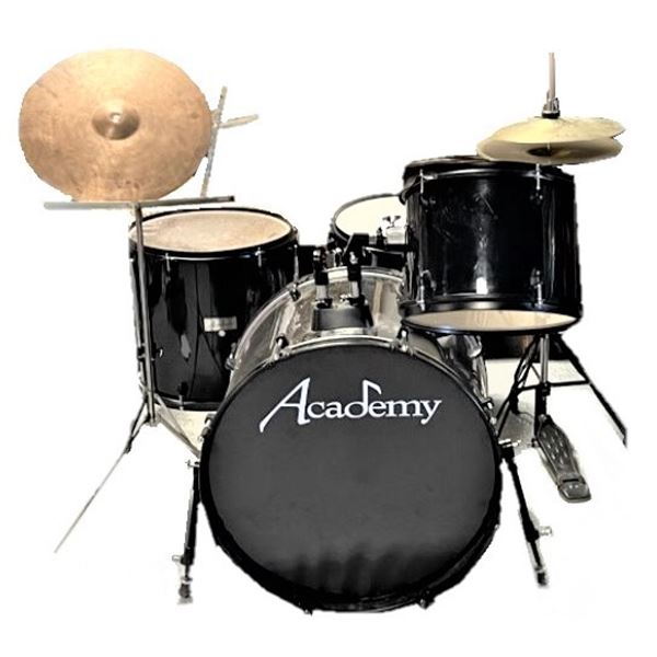 Academy Drum Set - PICK UP ONLY IN COLD LAKE OR REDWATER ALBERTA