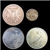 Image 2 : 1885-1923 $1 Peace, $1 Morgan, 5C Buffalo Set of