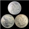 Image 1 : 1879-1923 $1 Morgan, $1 Peace Set of 3