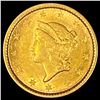 Image 1 : 1853 Rare Gold Dollar UNCIRCULATED