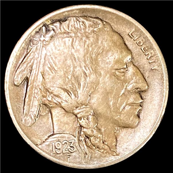 1923 Buffalo Nickel NEARLY UNCIRCULATED