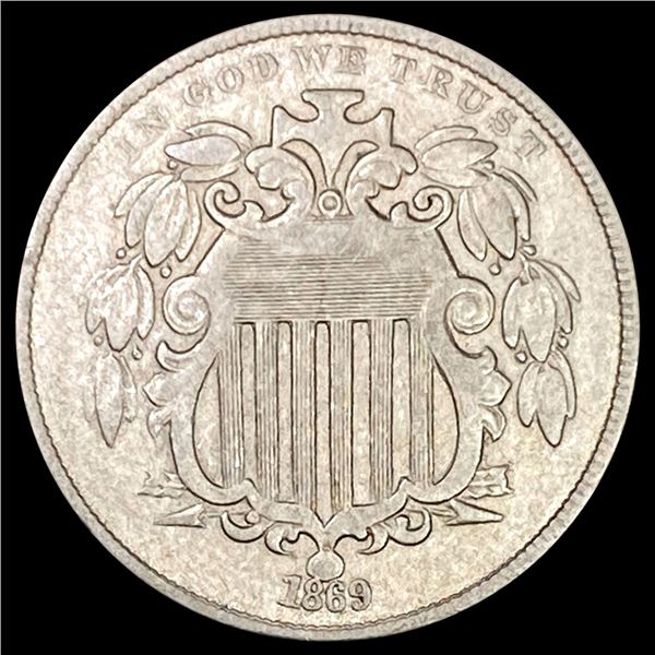1869 Shield Nickel UNCIRCULATED