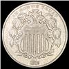 Image 1 : 1869 Shield Nickel UNCIRCULATED