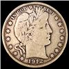 Image 1 : 1912 Barber Half Dollar NICELY CIRCULATED