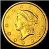 Image 1 : 1851 Rare Gold Dollar NEARLY UNCIRCULATED