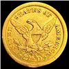 Image 2 : 1867 $2.50 Gold Quarter Eagle LIGHTLY CIRCULATED