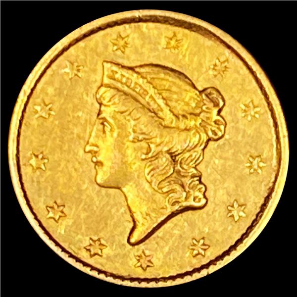 1851 Rare Gold Dollar CLOSELY UNCIRCULATED