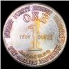 Image 2 : One Troy Ounce Round Tri-State Refining UNCIRCULA