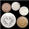 Image 1 : 1837-1893 2C, 3C Nickel, 1C Indian Head, 50C