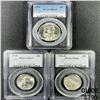 Image 1 : 3 Misc Graded PCGS -