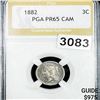 Image 1 : 1882 Silver Three Cent PGA - PR65CAM