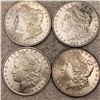 Image 1 : x4 Morgan Dollars UNCIRCULATED