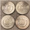 Image 2 : x4 Morgan Dollars UNCIRCULATED