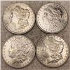 Image 1 : x4 Morgan Dollars UNCIRCULATED