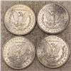 Image 2 : x4 Morgan Dollars UNCIRCULATED