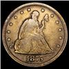 Image 1 : 1875-S Twenty Cent Piece NICELY CIRCULATED