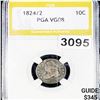 Image 1 : 1824/2 Capped Bust Dime PGA - VG08