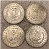 Image 2 : x4 Morgan Dollars UNCIRCULATED