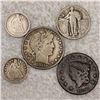 Image 1 : 5 Misc Coins NICELY CIRCULATED