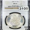 Image 1 : 1882-CC Morgan Silver Dollar NGC - MS63