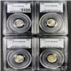 Image 1 : 4 Dimes PCGS -