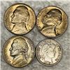 Image 1 : x4 Misc Coins ABOUT UNCIRCULATED