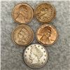 Image 1 : 5 Misc Coins UNCIRCULATED