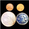 Image 2 : 4 Misc Silver Coins UNCIRCULATED