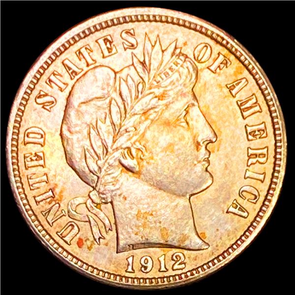 1912-D Barber Dime CLOSELY UNCIRCULATED