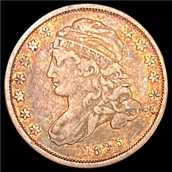 1835 Capped Bust Dime NICELY CIRCULATED