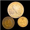 Image 2 : x3 Misc Coins LIGHTLY CIRCULATED