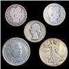 Image 1 : 5 Misc Coins ABOUT UNCIRCULATED
