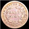 Image 2 : 1837 No Stars Seated Liberty Half Dime NICELY