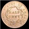 Image 2 : 1828 13 Stars Classic Head Half Cent CLOSELY