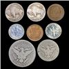 Image 2 : 8 Misc Coins NICELY CIRCULATED