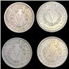 Image 2 : 4 Liberty Victory Nickels CLOSELY UNCIRCULATED