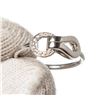 Image 6 : Cartier Silver Agrafe 18k Ring