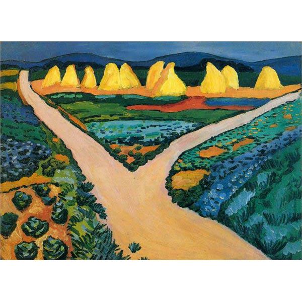 MACKE - Vegetable Fields