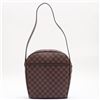 Image 1 : Louis Vuitton Damier Ebene Canvas Leather Ipanema GM Shoulder Bag