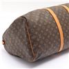 Image 4 : Louis Vuitton Brown Monogram Canvas Leather Keepall 60 cm Duffle Bag Luggage