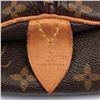 Image 9 : Louis Vuitton Brown Monogram Canvas Leather Keepall 60 cm Duffle Bag Luggage