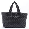 Image 2 : Chanel Black Quilted Nylon Coco Cocoon Reversible Medium Tote Bag