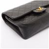 Image 4 : Chanel Classic Black Quilted Lambskin Leather Double Flap Shoulder Bag