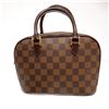 Image 1 : Louis Vuitton Damier Ebene Canvas Leather Mini Sarria Bag