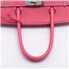 Image 5 : Hermes Rose Epsom Leather Palladium Hardware Birkin Handbag