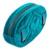 Image 3 : Gucci Blue Turquoise Chevron Velvet Matelasse GG Marmont Belt Waist Bag 75