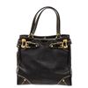 Image 1 : Louis Vuitton Black Suhali Leather Le Majestueux Tote Bag