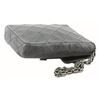 Image 3 : Chanel Grey Quilted Leather Phone Case with Chain Strap