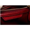 Image 6 : Celine Red Leather Micro Luggage Tote Bag