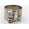 Image 2 : Hermes Silver-tone Medor Collier De Chien Bangle Bracelet